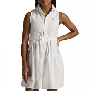 Polo by Ralph Lauren kids White Button-Front Oxford Shirt with Embroidered Pony